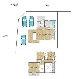 新築戸建 岡山市白石 2期 陵南小学校・吉備中学校エリア