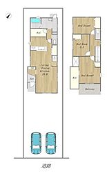 戸建　岡山市今村　西小学校・御南中学校エリア