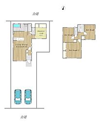 中古戸建　総社市駅南1丁目　常盤小学校・総社西中学校エリア