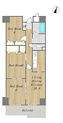サーパス西古松I　大元小学校・桑田中学校エリア