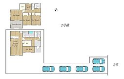 新築戸建　総社市清音上中島　清音小学校・総社西中学校エリア