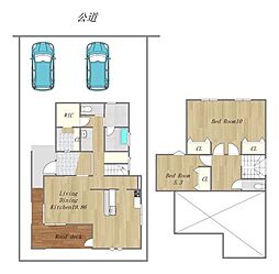 新築戸建　玉島八島モデル　倉敷市玉島八島　富田小・玉島北中