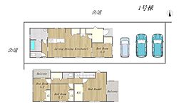 新築戸建　倉敷市平田1期　万寿小学校・倉敷東中学校エリア