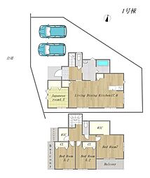 新築戸建　総社市門田1期　総社中央小学校・総社西中学校エリア