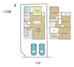 新築戸建　岡山市北区辛川市場　中山小学校・中山中学校エリア