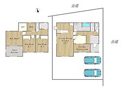 新築戸建 倉敷市真備町川辺 川辺小学校・真備東中学校エリア