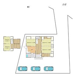 中古戸建　高梁市落合町阿部　落合小学校・高梁中学校エリア