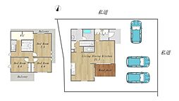 新築戸建　コモンステージ上東V　庄小学校・庄中学校エリア