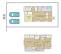 中古戸建　箭田モデル　　倉敷市真備町有井　薗小・真備東中