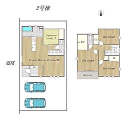 新築戸建　岡山市中区四御神　竜之口小学校・竜操中学校エリア