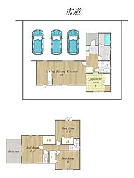 新築戸建　岡山市北区一宮　中山小学校・中山中学校エリア