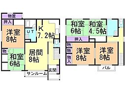 札幌市白石区菊水上町二条1丁目の一戸建て