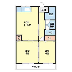 コーポ紀三井寺 2-C