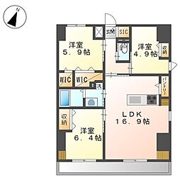 ワシンレジデンス 801