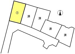 売土地　松本市里山辺　1号地