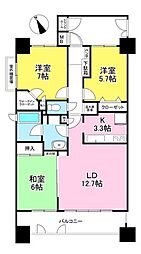 アルフラッツ渚　3階