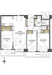 リノベーション済井口台パークヒルズ弐番館