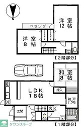 世田谷区桜３丁目の一戸建て