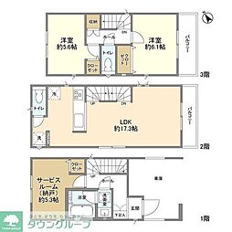 川崎市多摩区宿河原５丁目の一戸建て