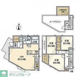 世田谷区宮坂３丁目の一戸建て