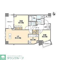 パークコート渋谷大山町　ザ　プラネ　翠邸 304