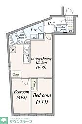 ＧＲＡＮ　ＰＡＳＥＯ三宿II 204