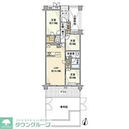 プラウド富士見ヶ丘コートテラス 112