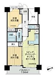 ライオンズプラザ調布シティ 702