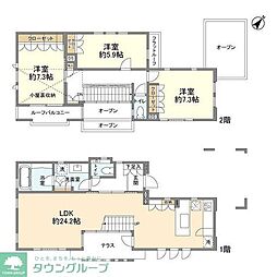 桜上水3丁目貸家