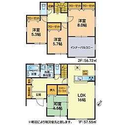 東区戸島6丁目　1号棟戸建