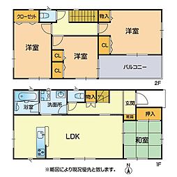 熊本市南区城南町下宮地の一戸建て