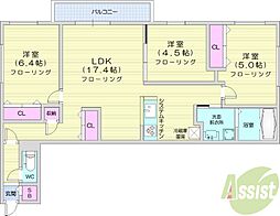 札幌市西区発寒一条3丁目