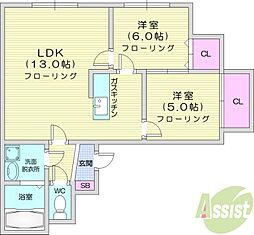 札幌市北区北二十一条西6丁目
