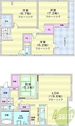 札幌市中央区宮の森四条4丁目の一戸建て