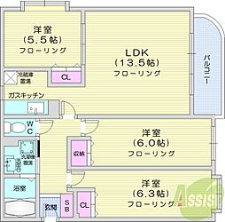 クリスタルリバー六番館