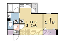 ウェルスクエア京都智恵光院 303