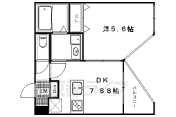 ブランネージュ銀閣寺道 405