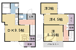 鳴滝中道町貸家