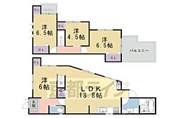 西賀茂川上町貸家 -