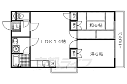 シャルマン衣笠金閣寺ハイツ 2E