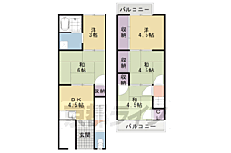 西京区松尾東ノ口町テラスハウス
