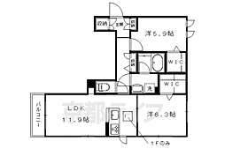 シャーメゾン千本六軒町 301