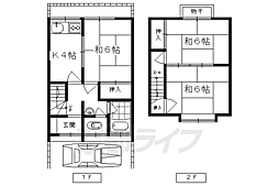 太秦青木ヶ原町貸家11−3 東2