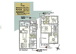 CRADLE GARDEN 袖ケ浦市今井  5号棟