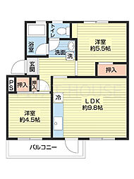 ビレッジハウス鳴滝1号棟 104