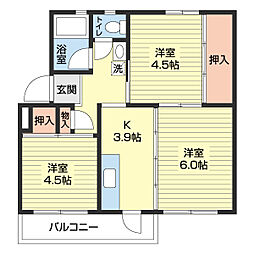 ビレッジハウス鳴滝19号棟 0303