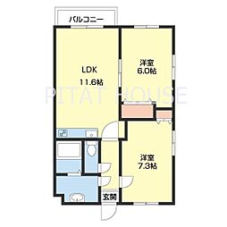 カサ・デ西かのだ 202