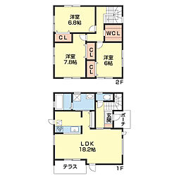 アンソレーユ東松江 A