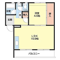 ビレッジハウス鳴滝8号棟 0403