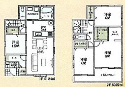 青梅天ヶ瀬町第3新築分譲住宅　2号棟